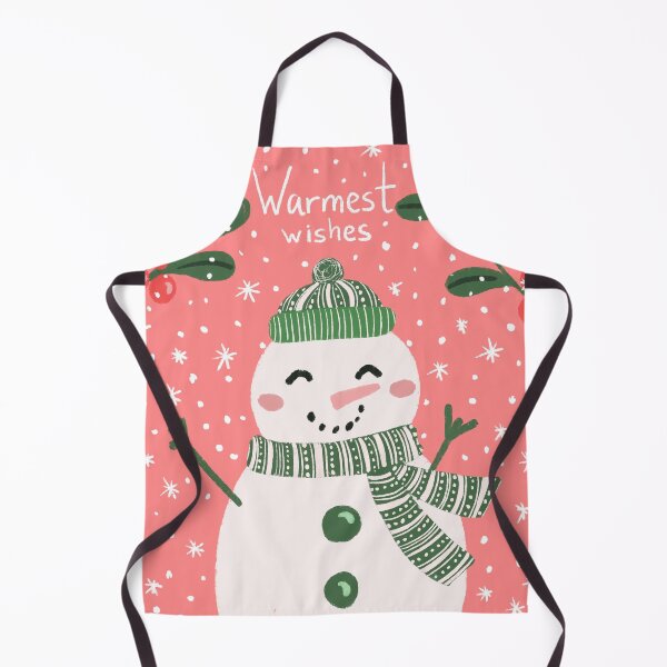 Item preview, Warmest wishes cute snowman designed and sold by pinkyfish1010.
