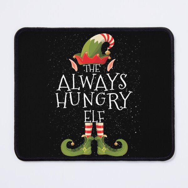 Artikelvorschau, Always Hungry Elf Family Matching Christmas Group Lustiges Pyjama-Geschenk entworfen und verkauft von MoHaCo.
