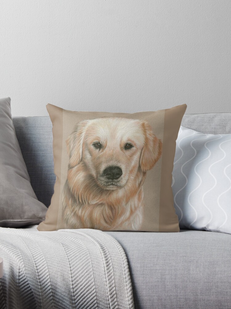 golden retriever body pillow