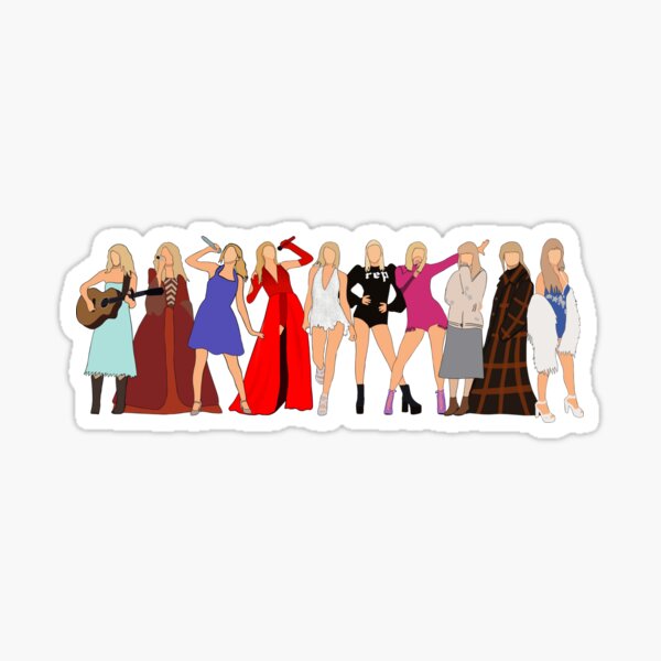 Taylor Swift Eras Sticker WITH MIDNIGHTS – Ever Jane Boutique