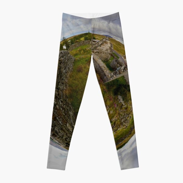 Ruins at Cashelnagor, County Donegal, Ireland Leggings