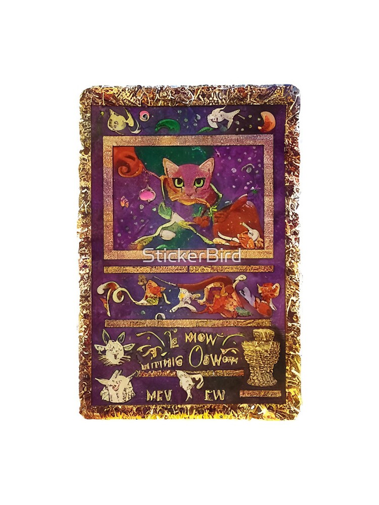 Thumbnail 4 of 4, iPhone Case, Ancient Meow Sticker Design designed and sold by StickerBird.