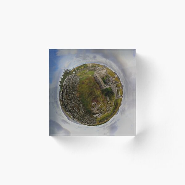 Ruins at Cashelnagor, County Donegal, Ireland Acrylic Block