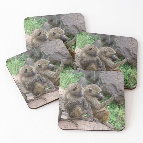 Item preview, Young Olive Baboons designed and sold by Yair Karelic.