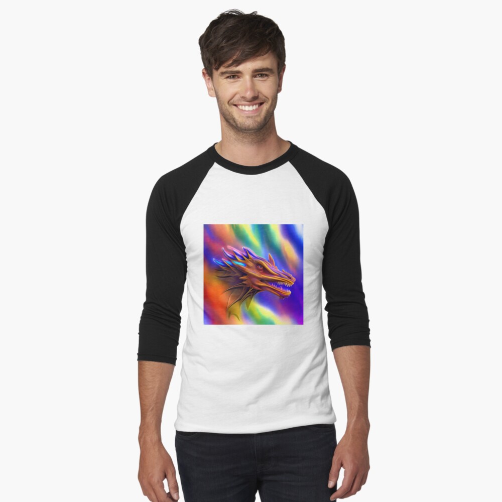 Item preview, Baseball ¾ Sleeve T-Shirt designed and sold by dragynrain.