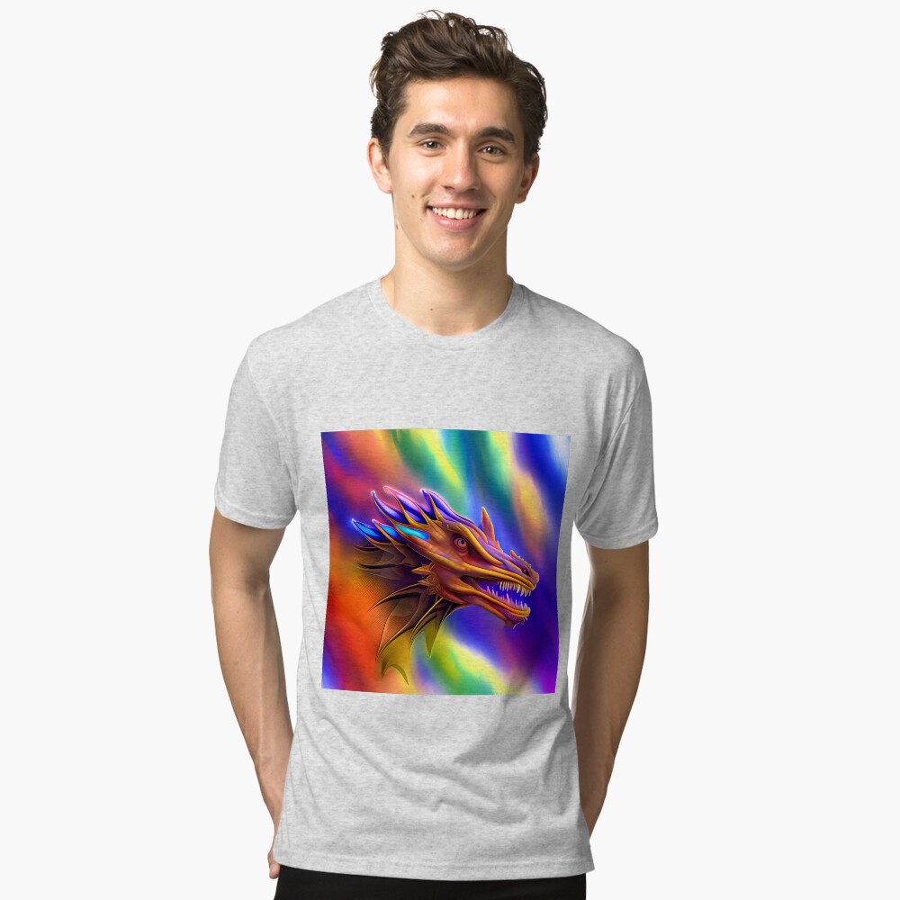 Item preview, Tri-blend T-Shirt designed and sold by dragynrain.