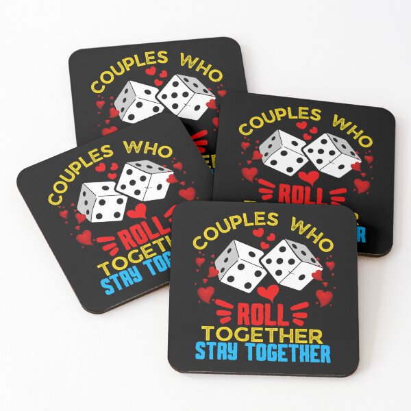 Item preview, Couples Who Roll Together Stay together | Gift for Lovers designed and sold by BopleDesigns.