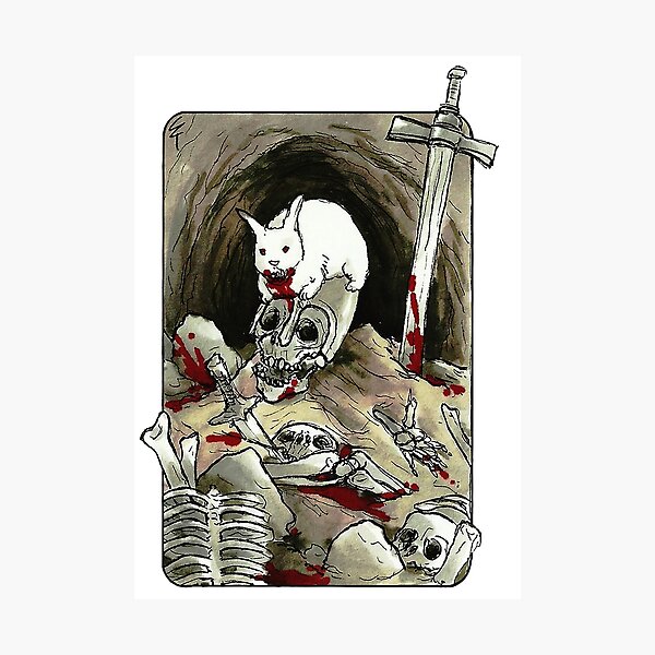 Villain Clans - Rabbit of Caerbannog Photographic Print