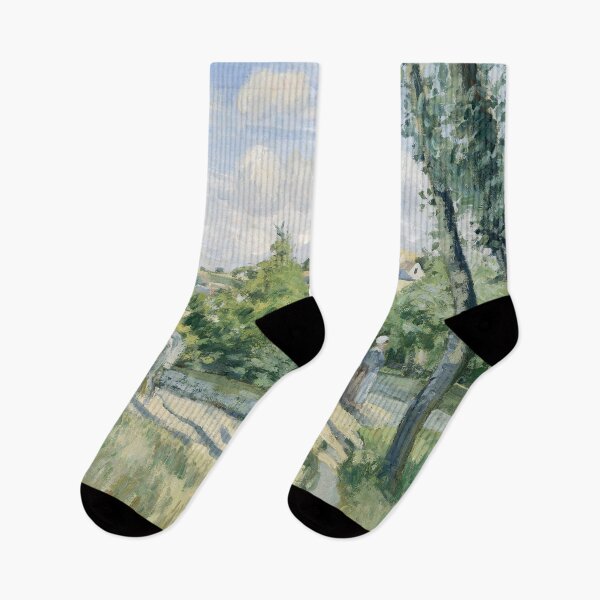 Item preview, Sunlight on the Road, Pontoise  Camille Pissarro designed and sold by OldTimeArt.