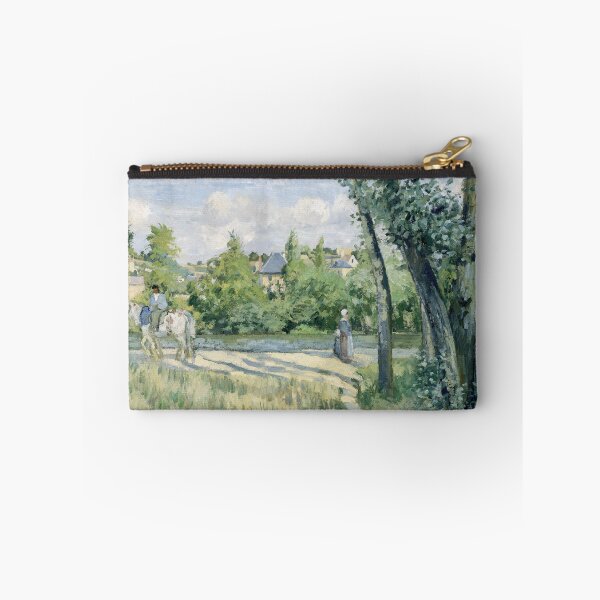 Aperçu de l'œuvre Soleil sur la route, Pontoise Camille Pissarro créée et vendue par OldTimeArt.