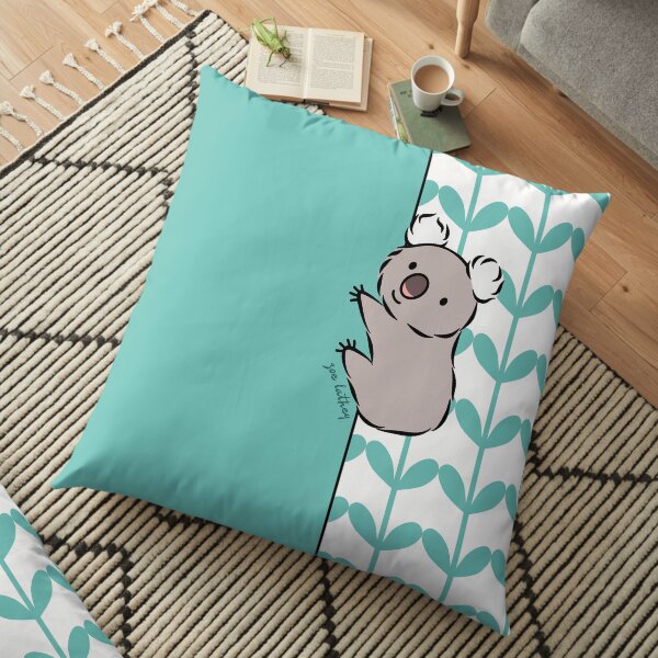 Clinging Koala Floor Pillow