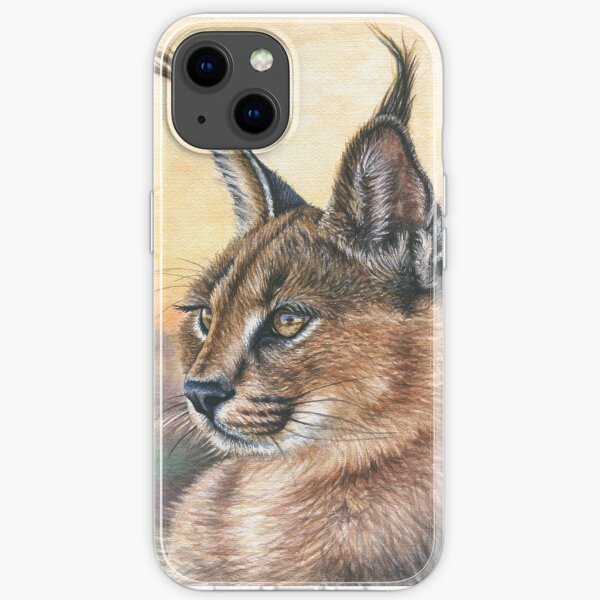 Caracal Sunset iPhone Soft Case