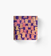 Cute ginger kittens Acrylic Block