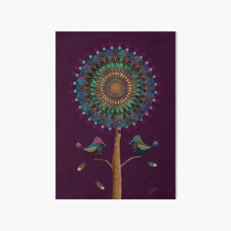 The Mandala Tree Art Board Print