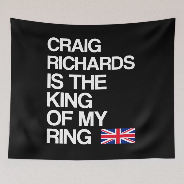 Item preview, Craig Richards - King of my Ring Poster designed and sold by obiaadylej.