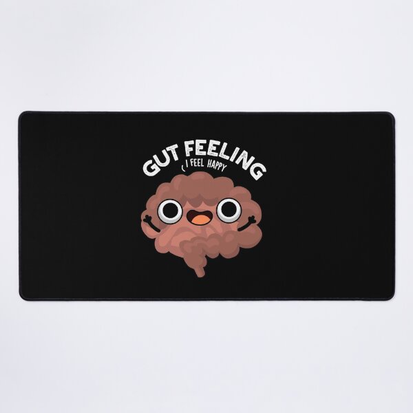 Item preview, Gut Feeling Funny Anatomy Intestine Puns (Dark BG) designed and sold by punnybone.