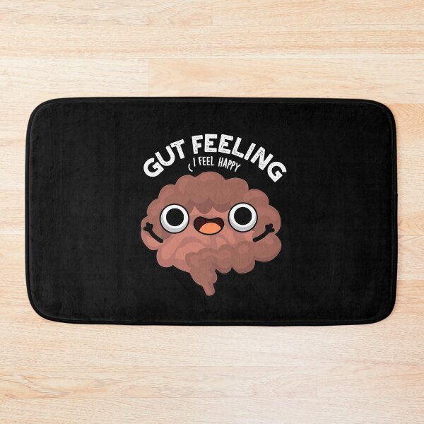 Item preview, Gut Feeling Funny Anatomy Intestine Puns (Dark BG) designed and sold by punnybone.