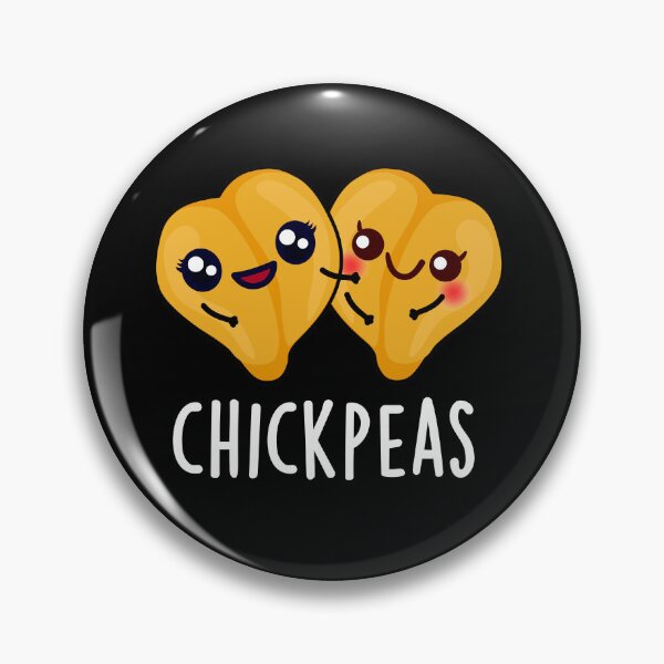 Item preview, Chick Peas Funny Food Puns (Dark BG) designed and sold by punnybone.