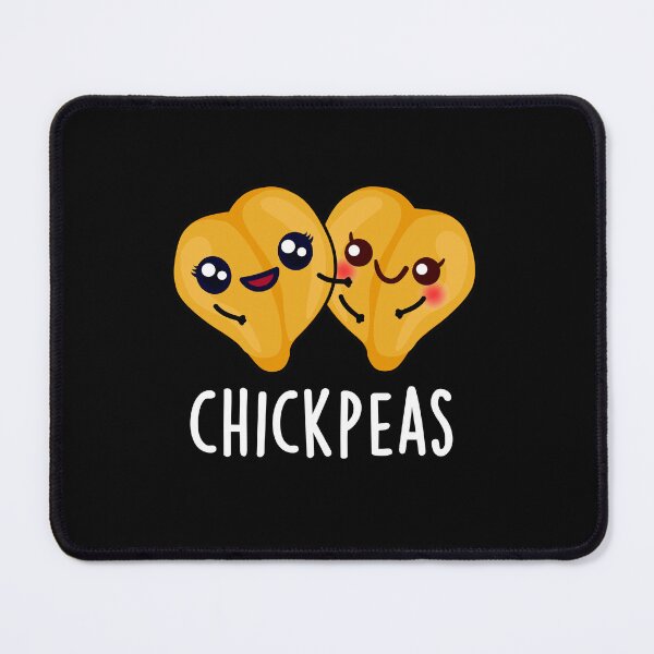 Item preview, Chick Peas Funny Food Puns (Dark BG) designed and sold by punnybone.