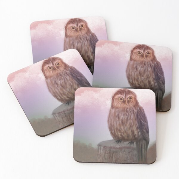 Item preview, owl with clouds designed and sold by JoKoNz.