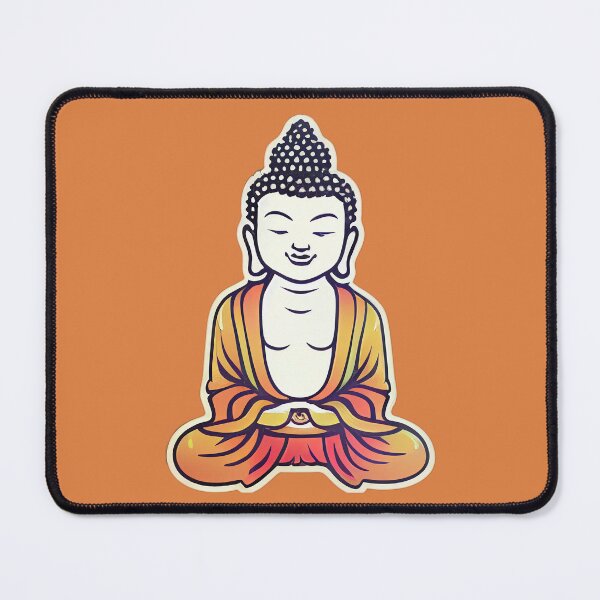 Item preview, Buddha Cartoon designed and sold by Definitelycole.