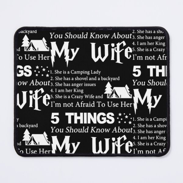 Item preview, 5 things you should know about my wife she is a designed and sold by aryagiri.