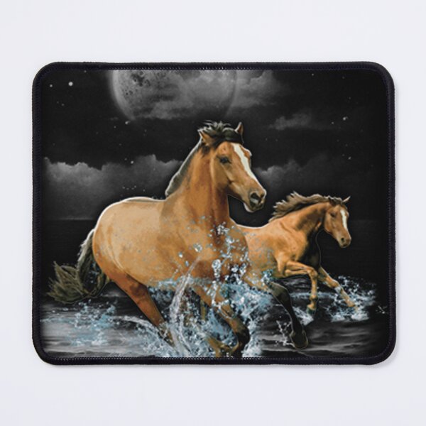 Item preview, Wild Horses Running On The Beach designed and sold by KA DESIGNS.