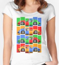 911 Vintage Classic Car Women's Fitted Scoop T-Shirt