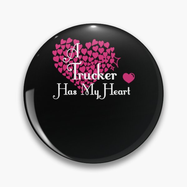 Item preview, A Trucker Has My Heart designed and sold by aryagiri.