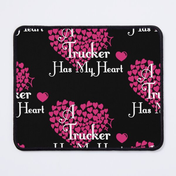 Item preview, A Trucker Has My Heart designed and sold by aryagiri.