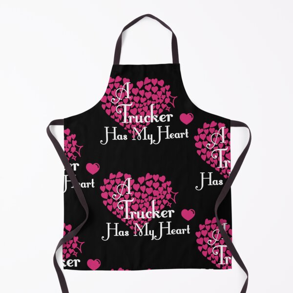 Item preview, A Trucker Has My Heart designed and sold by aryagiri.