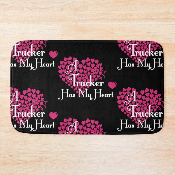 Item preview, A Trucker Has My Heart designed and sold by aryagiri.
