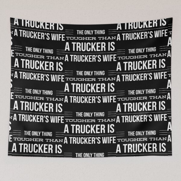 Item preview, A trucker's wife  designed and sold by aryagiri.
