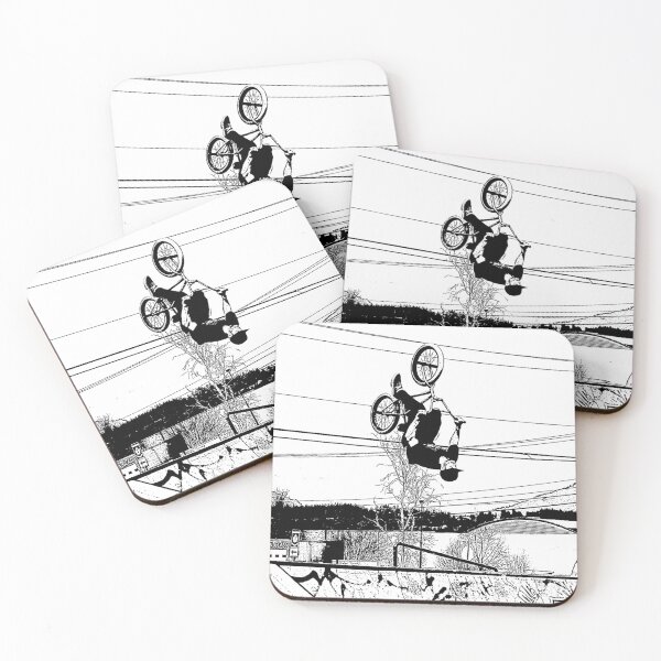 Item preview, Backflip BMX Stunt - Freestyle BMX Rider designed and sold by NaturePrints.