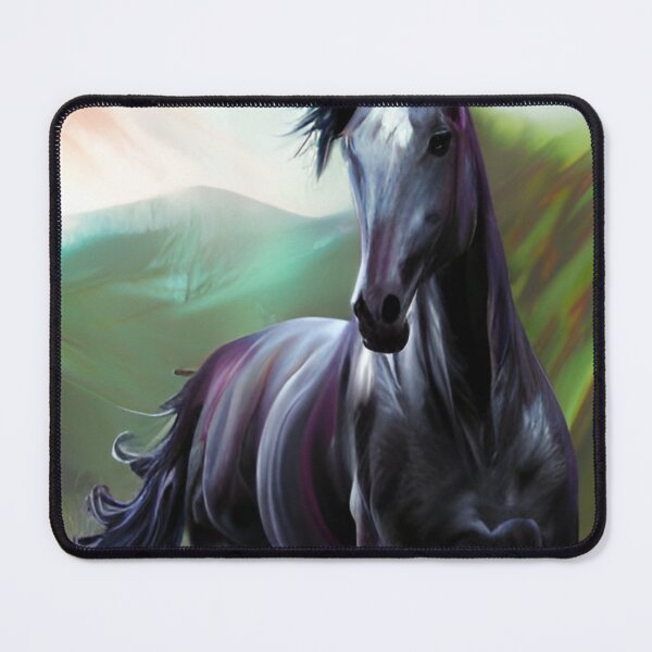 Item preview, Abstract Black Horse Art designed and sold by CazmosDesigns.