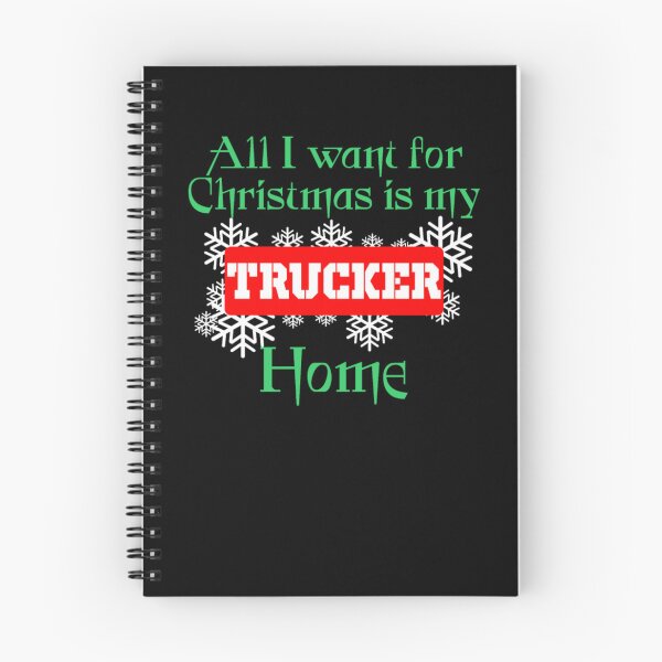 Item preview, All I Want For Christmas Is My Trucker Home  designed and sold by aryagiri.