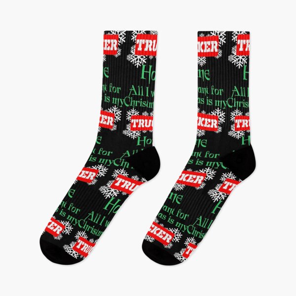 Item preview, All I Want For Christmas Is My Trucker Home  designed and sold by aryagiri.