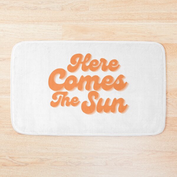 Item preview, Here Comes The Sun. Fun Summer, Beach, Sand, Surf Design. Orange designed and sold by That Cheeky Tee.