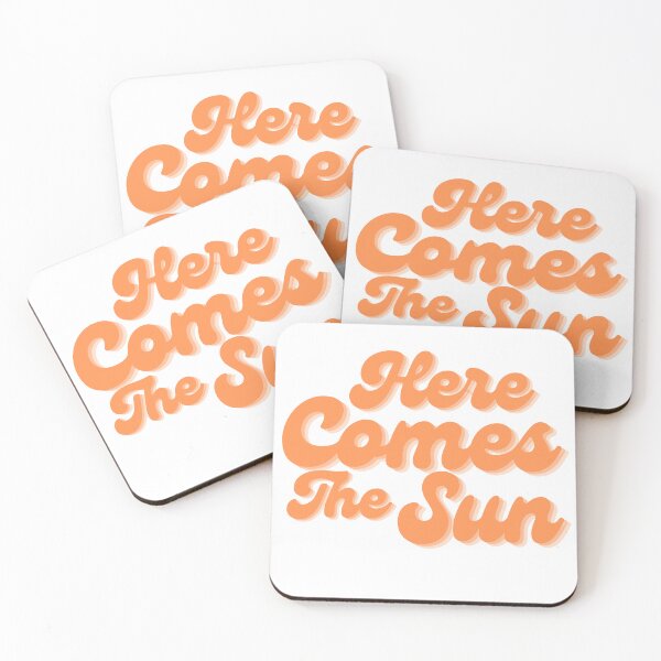 Item preview, Here Comes The Sun. Fun Summer, Beach, Sand, Surf Design. Orange designed and sold by That Cheeky Tee.