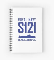 Cuaderno de espiral HMS Artful - Royal Navy