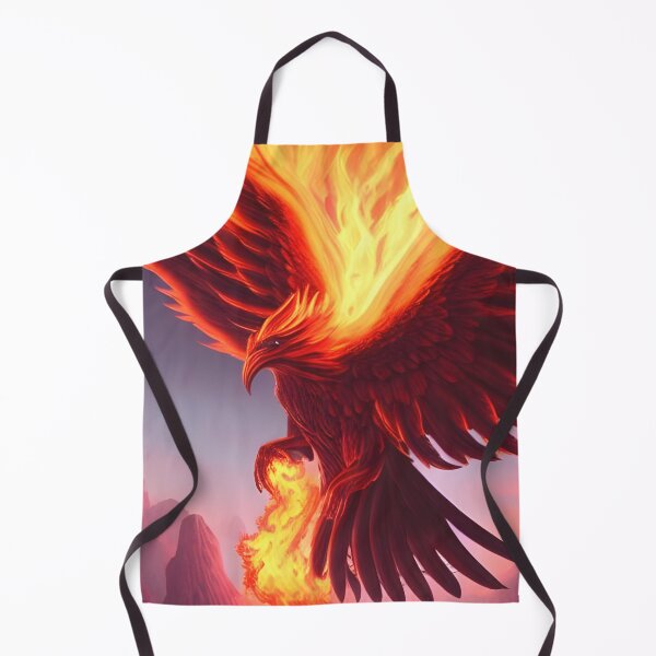 Item preview, Phoenix Rising From The Ashes - AI Art designed and sold by Lola Mystique Boutique.