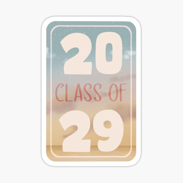 Item preview, Class of 2029 designed and sold by Zephyr-Studio.