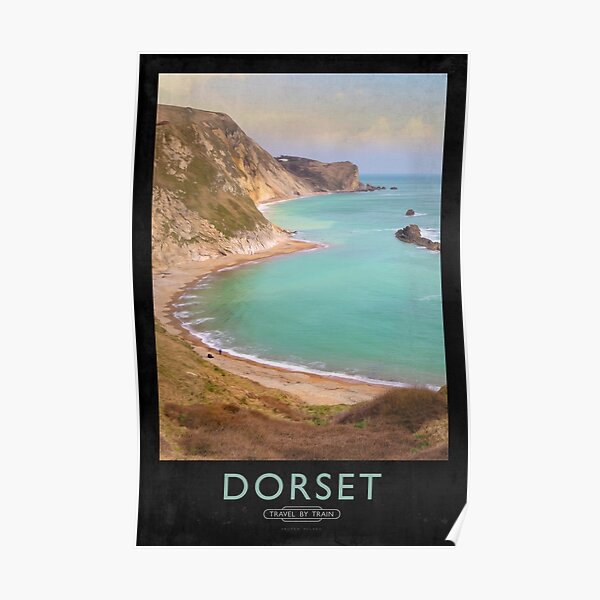 Dorset Railway Poster Poster