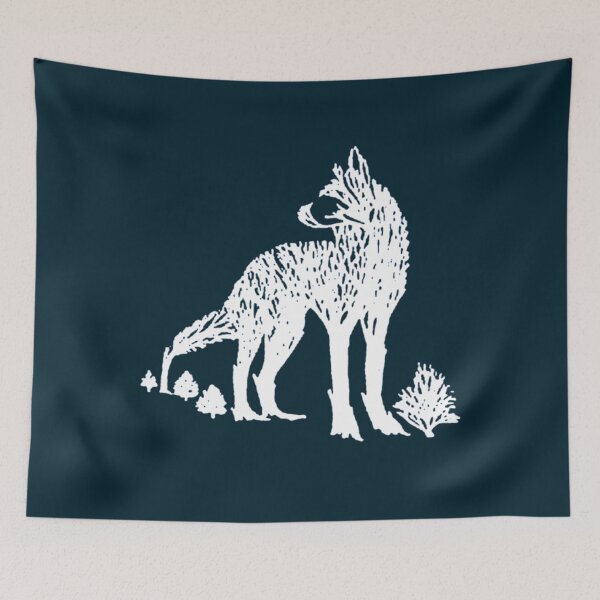 Item preview, Floral Wolf     designed and sold by oneworldattire.
