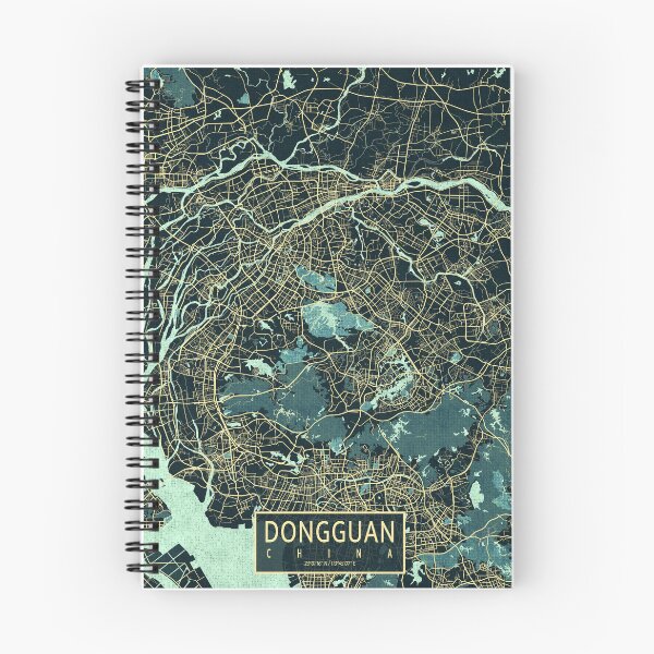 Item preview, Dongguan City Map of Guangdong, China - Summer designed and sold by deMAP.