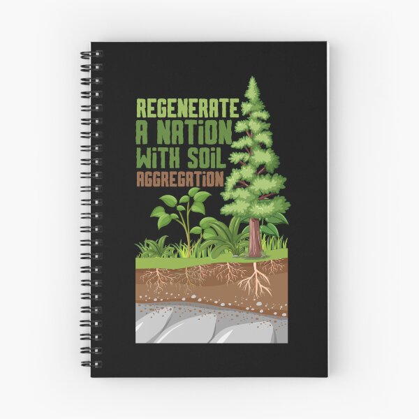Item preview, Regenerate A Nation With Soil Aggregation | Gift for Nature Lovers designed and sold by BopleDesigns.