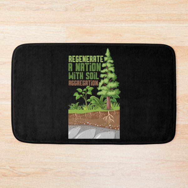 Item preview, Regenerate A Nation With Soil Aggregation | Gift for Nature Lovers designed and sold by BopleDesigns.