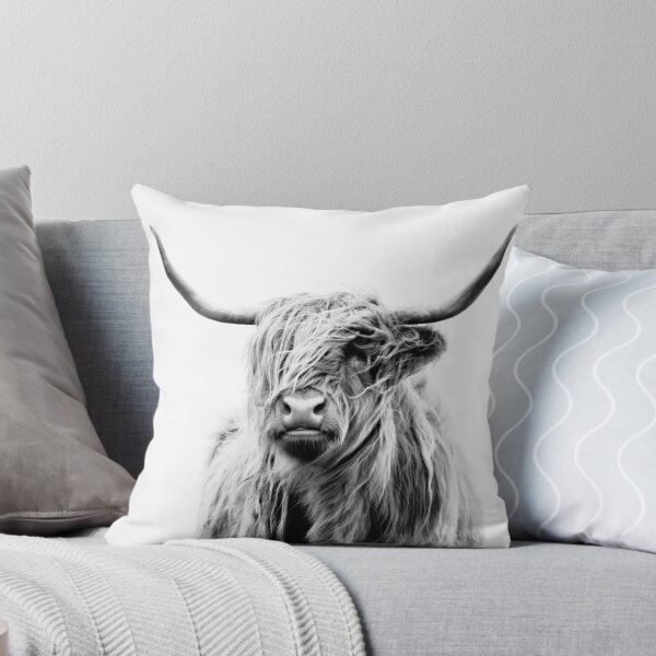 Item preview, portrait of a highland cow (landscape format) designed and sold by Dorit Fuhg.