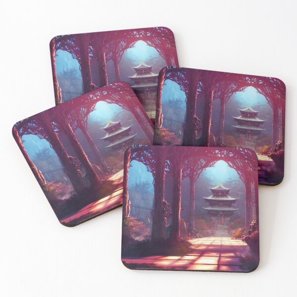 Item preview, Japanese Fantasy Lanscape designed and sold by Definitelycole.