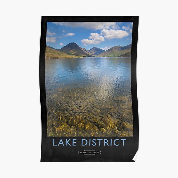 Lake District Railway Poster Poster